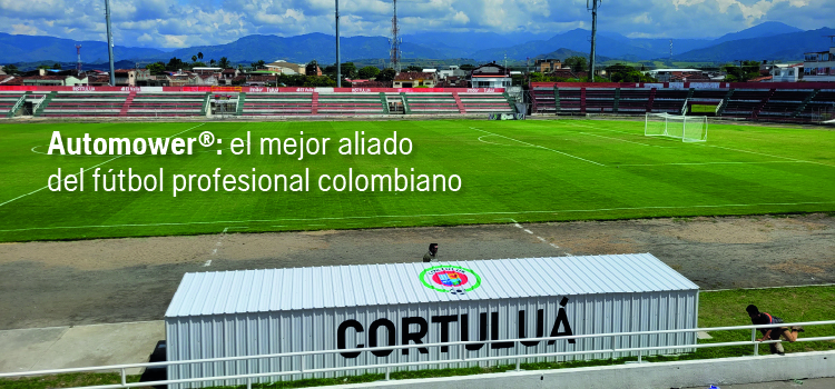 f1-Comienza el juego- Automower® llega a las canchas del Cortuluá F.C