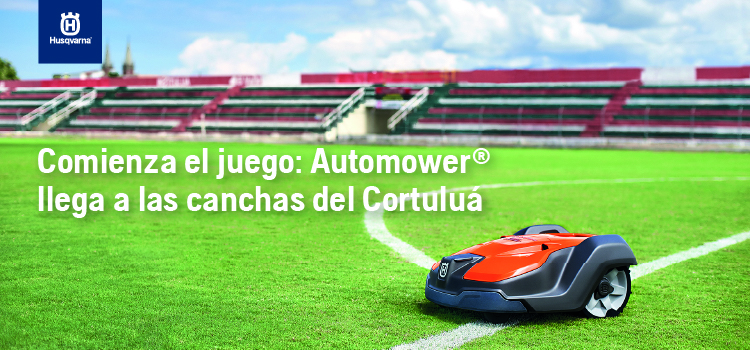 Comienza el juego: Automower® llega a las canchas del Cortuluá F.C.